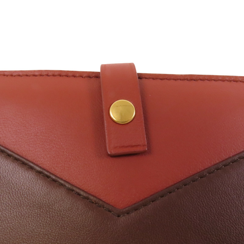 BOTTEGA VENETA 牛皮皮革Pocket Book Wallet金扣短錢包-16