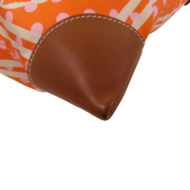 HERMES 絲質Silky City銀扣肩背袋-13