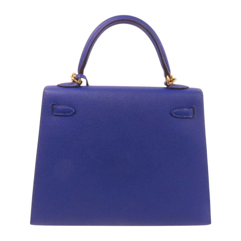 HERMES Epsom皮革Kelly 25金扣手挽肩背兩用袋-1