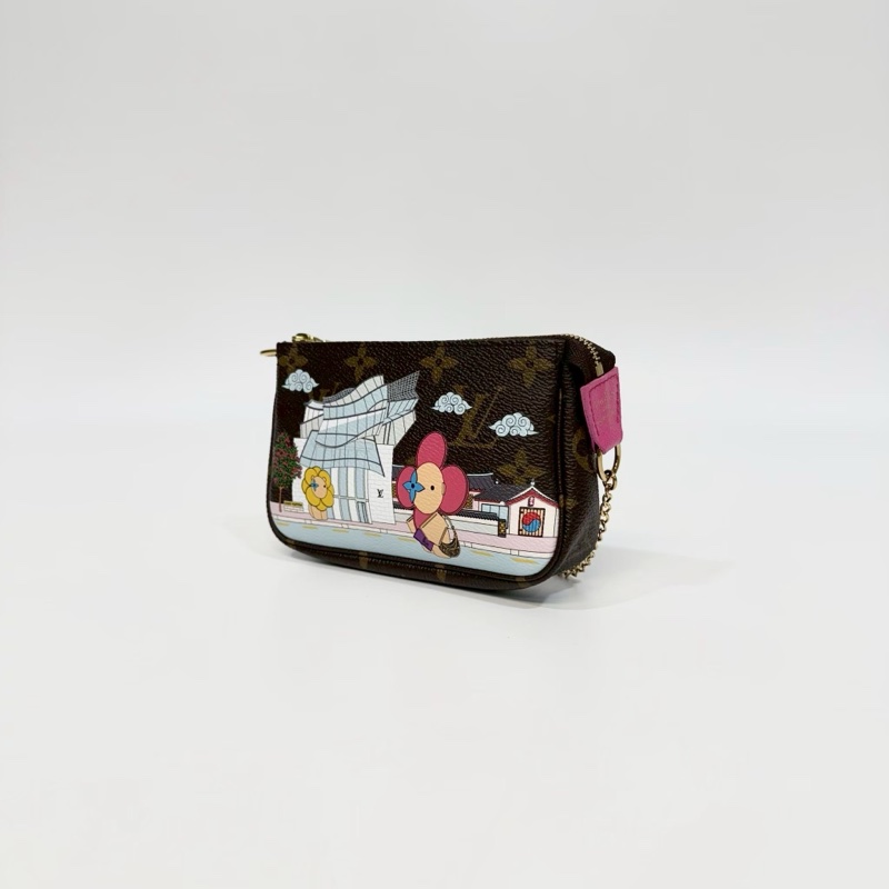 LV原花南韓首爾限量版迷你小可愛麻將包M81633-1