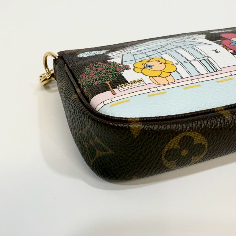 LV原花南韓首爾限量版迷你小可愛麻將包M81633-7