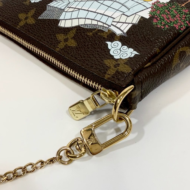 LV原花南韓首爾限量版迷你小可愛麻將包M81633-11