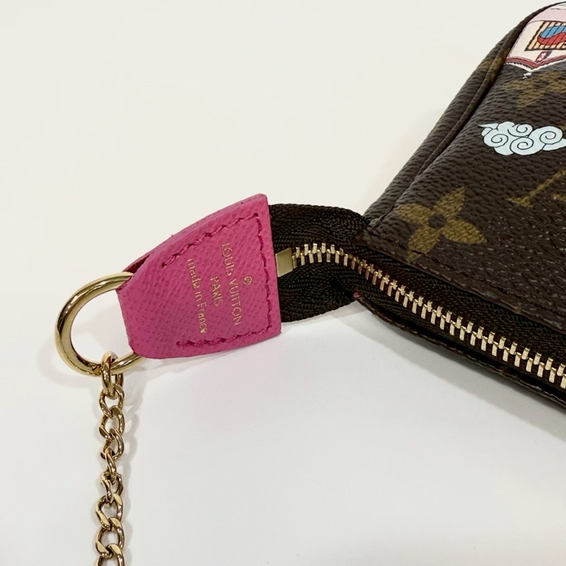 LV原花南韓首爾限量版迷你小可愛麻將包M81633-12