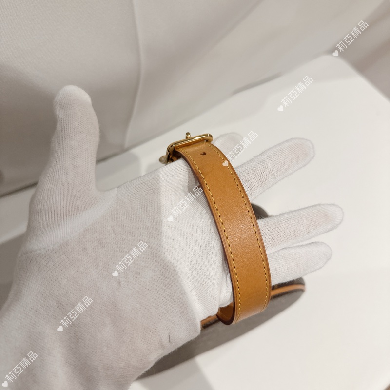 莉亞精品♡ LV 老花圓餅包 二手美包-10