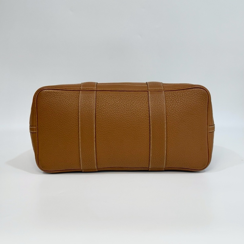 HERMES 37Gold焦糖色Negonda Garden Party36cm-4