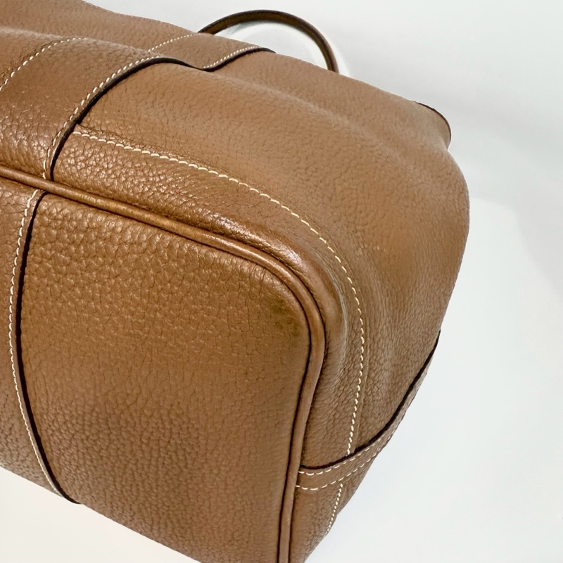 HERMES 37Gold焦糖色Negonda Garden Party36cm-7