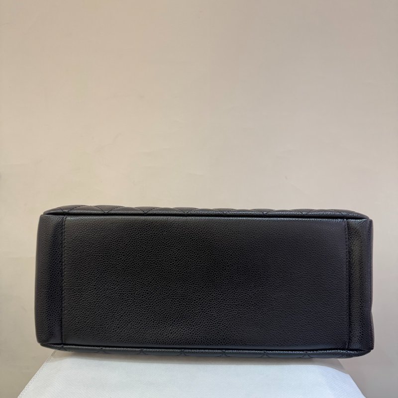 CHANEL黑荔枝金釦GST-6