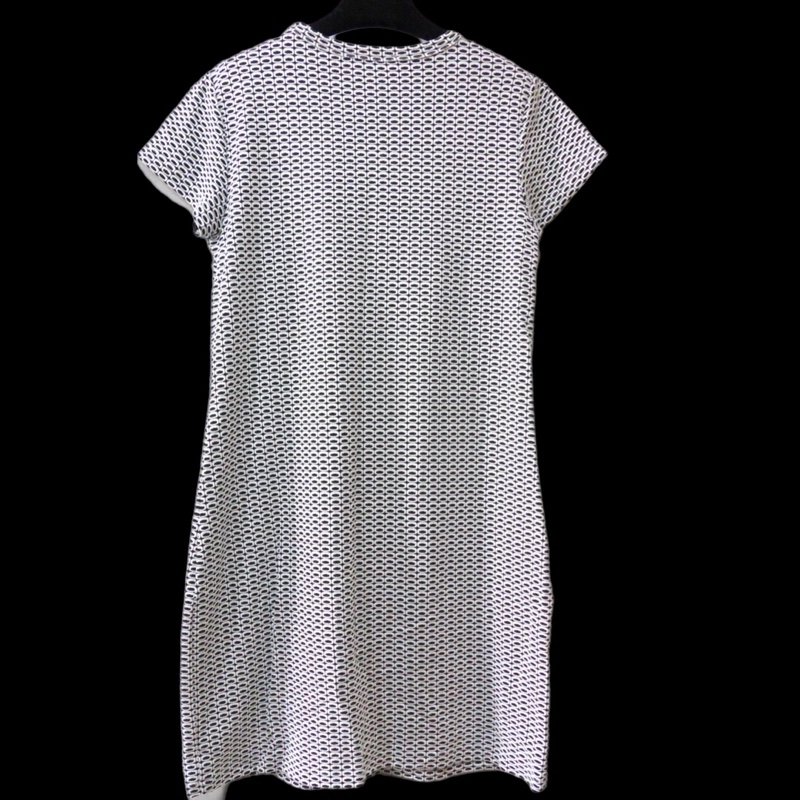 agnes b蜂巢格連身洋裝-1