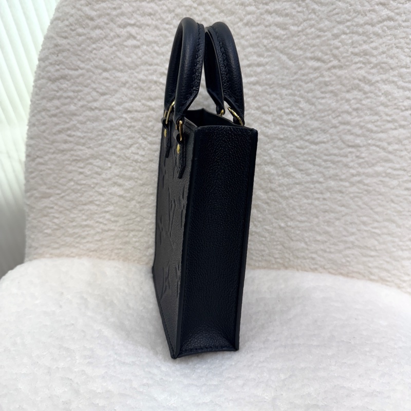 LV黑色牛皮壓紋MINI琴譜包M81417-2