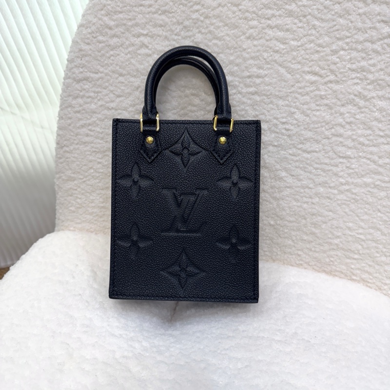 LV黑色牛皮壓紋MINI琴譜包M81417-3