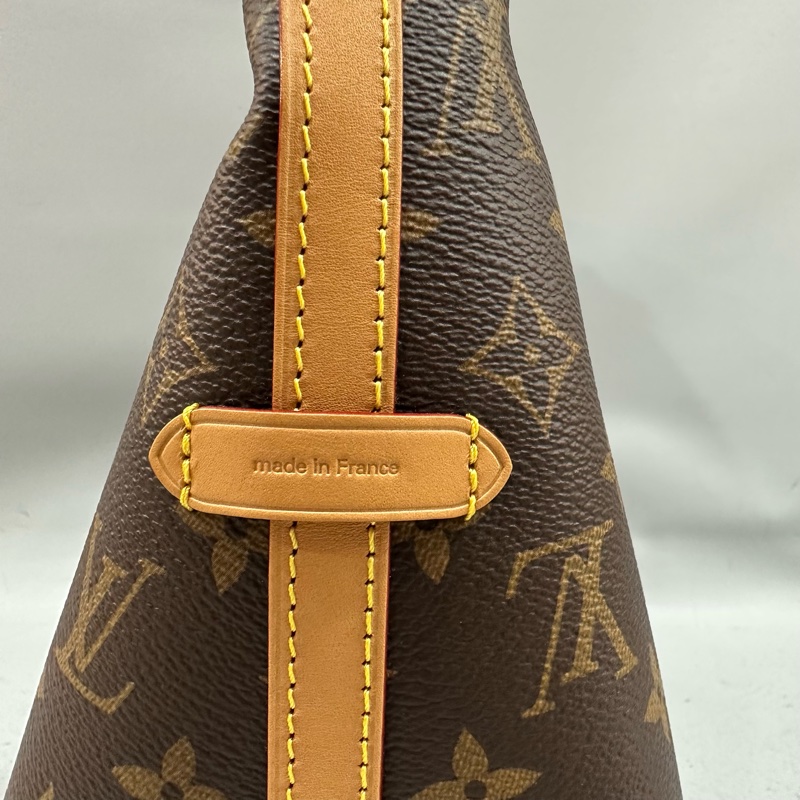 LV m46203 原花金釦carryall pm 肩背包-3