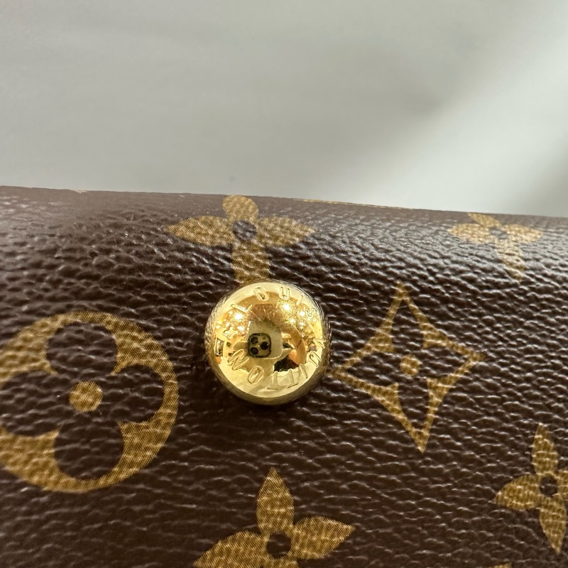 LV m46203 原花金釦carryall pm 肩背包-17