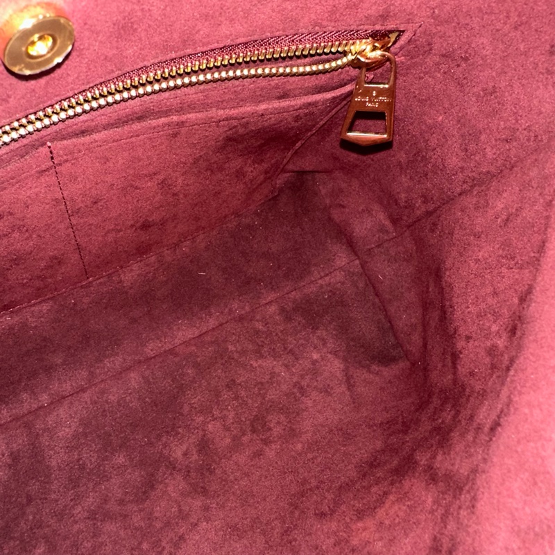 LV m46203 原花金釦carryall pm 肩背包-38