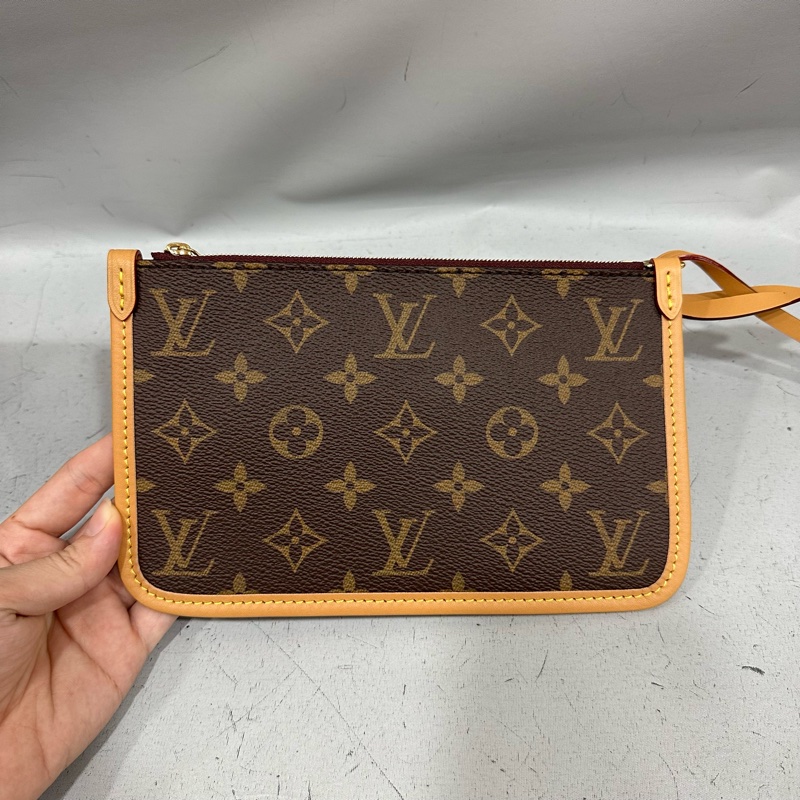 LV m46203 原花金釦carryall pm 肩背包-46