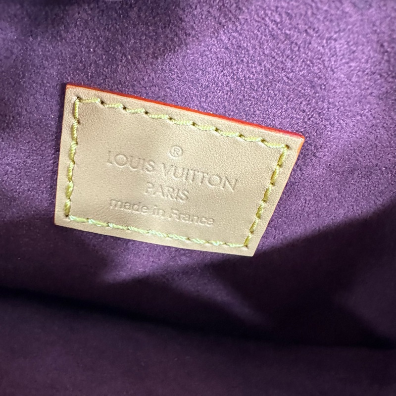 LV m46203 原花金釦carryall pm 肩背包-54