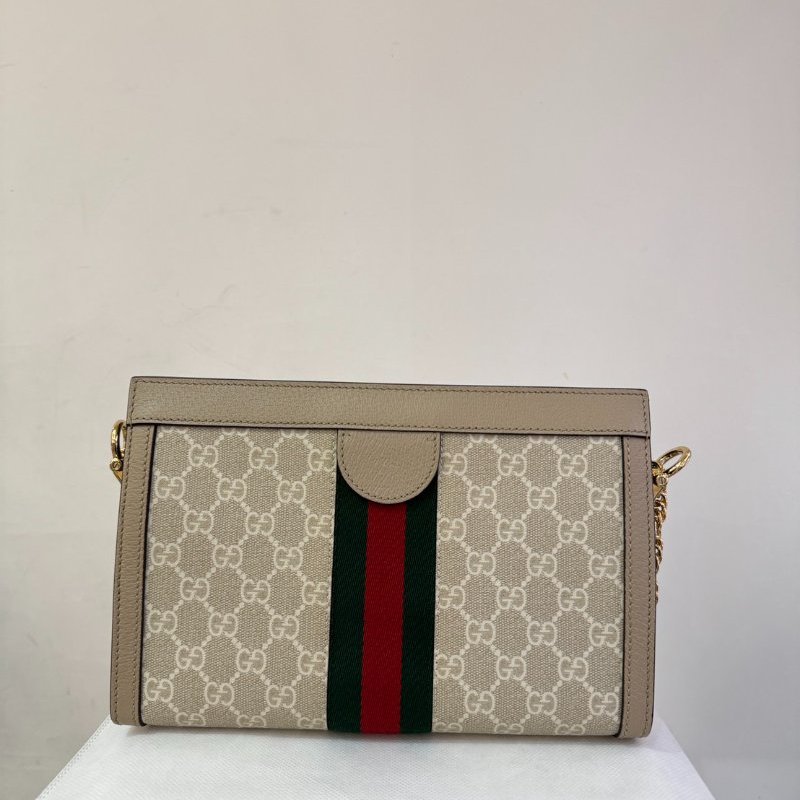 GUCCI 米邊 Ophidia 夾層鍊包-1