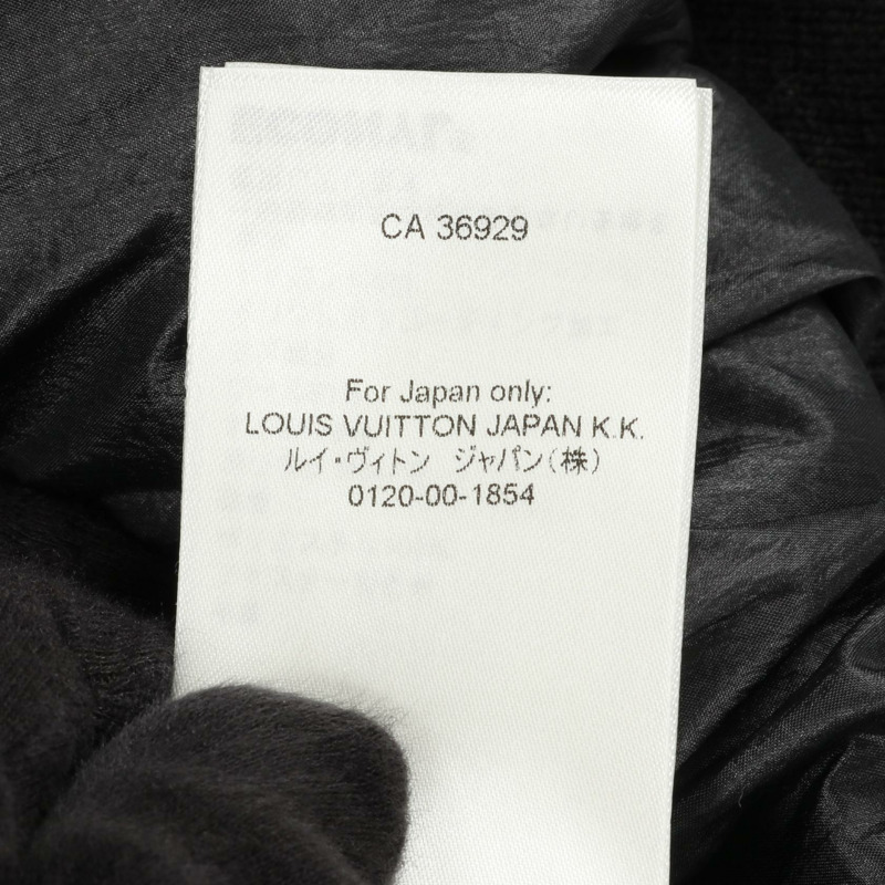 LOUIS VUITTON 短款 Monogram 羽絨外套 其他外套 FQOW15 尼龍 黑色 二手 女士-3