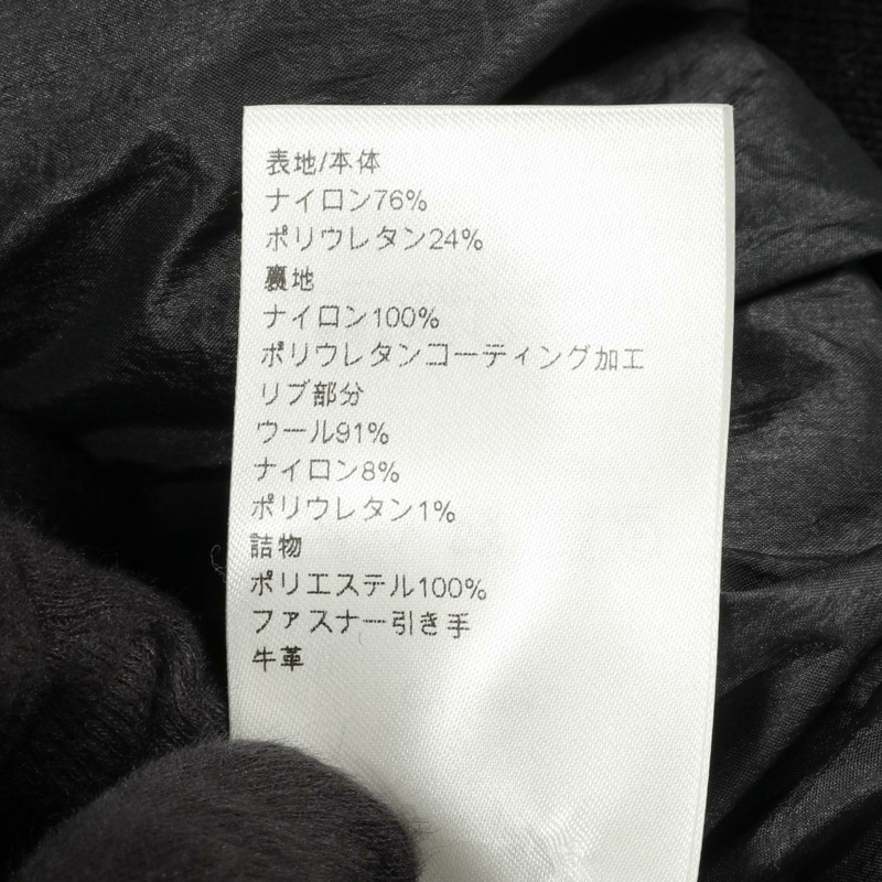 LOUIS VUITTON 短款 Monogram 羽絨外套 其他外套 FQOW15 尼龍 黑色 二手 女士-4