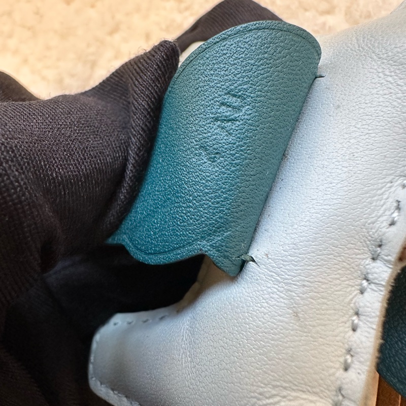 Hermès 愛馬仕 Rodeo飛馬掛件 小號 淺藍+深藍拼色 Z刻-4