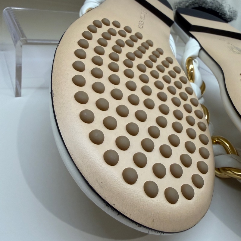 BV 白色編織人字拖 🩶38.5/全新/防塵袋🩶小瑕-10