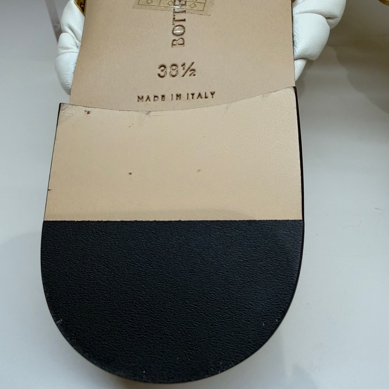 BV 白色編織人字拖 🩶38.5/全新/防塵袋🩶小瑕-15