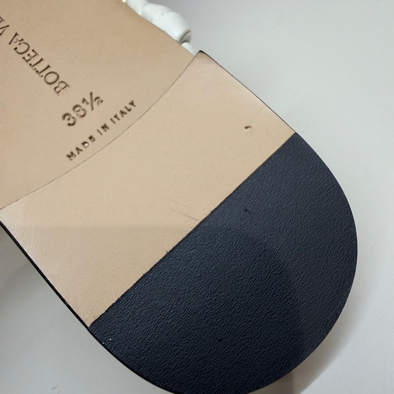 BV 白色編織人字拖 🩶38.5/全新/防塵袋🩶小瑕-16