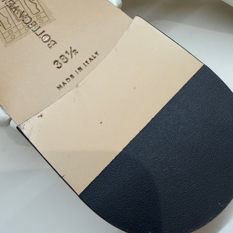 BV 白色編織人字拖 🩶38.5/全新/防塵袋🩶小瑕-17