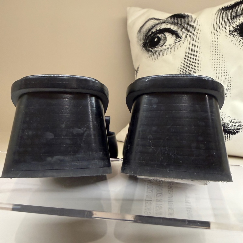 Hermes 黑色GLENAN鞋扣涼拖 🩶38.5/防塵袋🩶-15