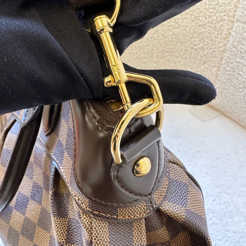 LV/路易威登棋盤格葫蘆包,經典小號,容量大-24