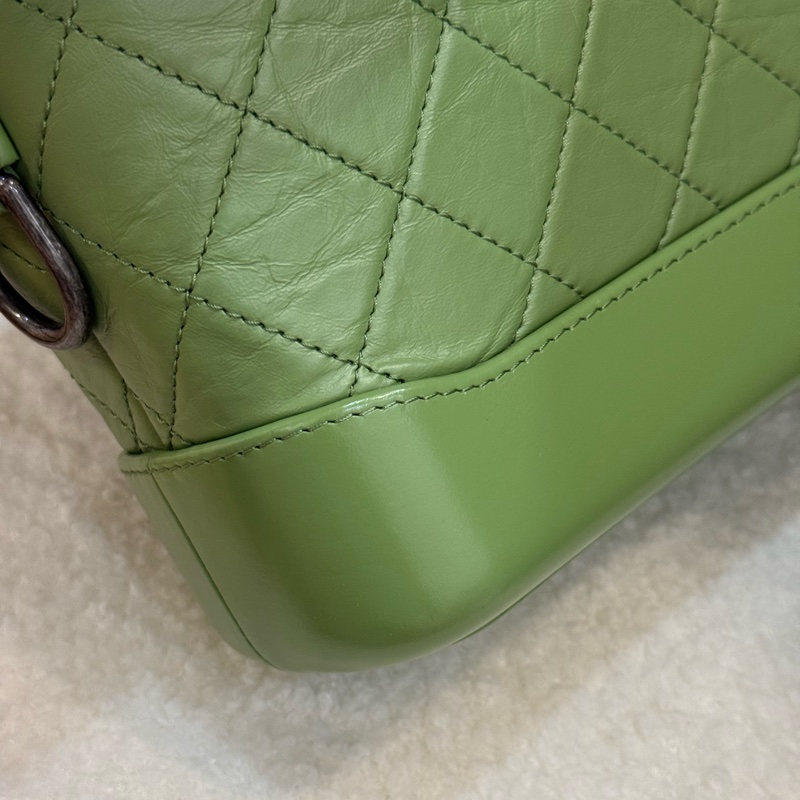 Chanel 23c牛油果綠 小號流浪包🥑最新晶片款-6