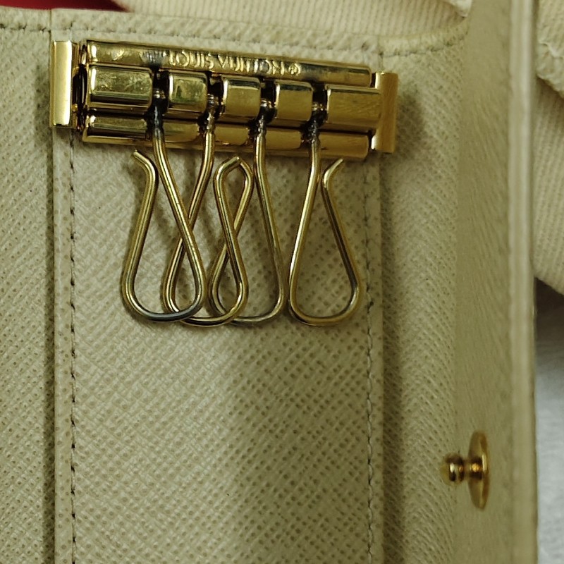 LOUIS VUITTON棋盤鑰匙包-四環-10
