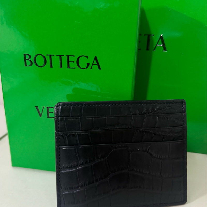 BV全新鱷魚皮卡包-4