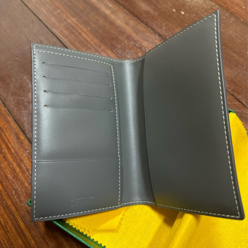 Goyard全新灰色護照夾-4