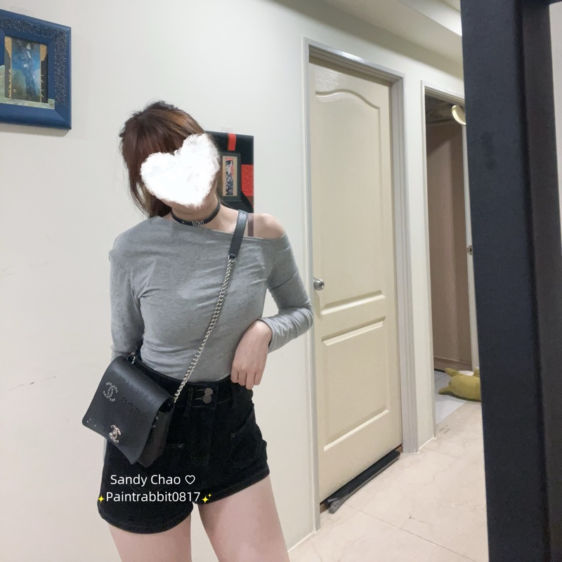 ෆ Chanel牛皮鏤空口蓋包🖤限定款🈶購證-4