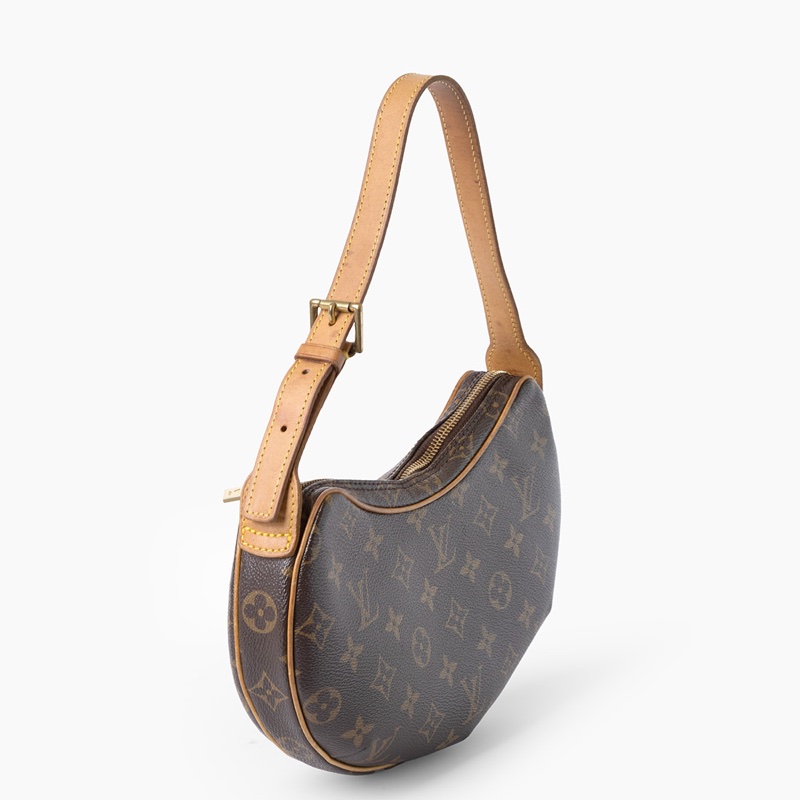 Louis Vuitton | LV老花百年經典熱門款大號碗豆包/半月包/牛角包-1