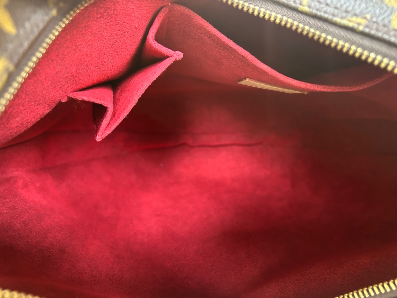 Louis Vuitton | LV老花百年經典熱門款大號碗豆包/半月包/牛角包-8