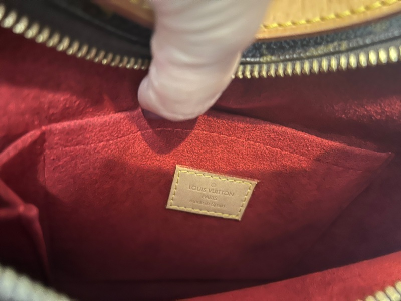 Louis Vuitton | LV老花百年經典熱門款大號碗豆包/半月包/牛角包-9