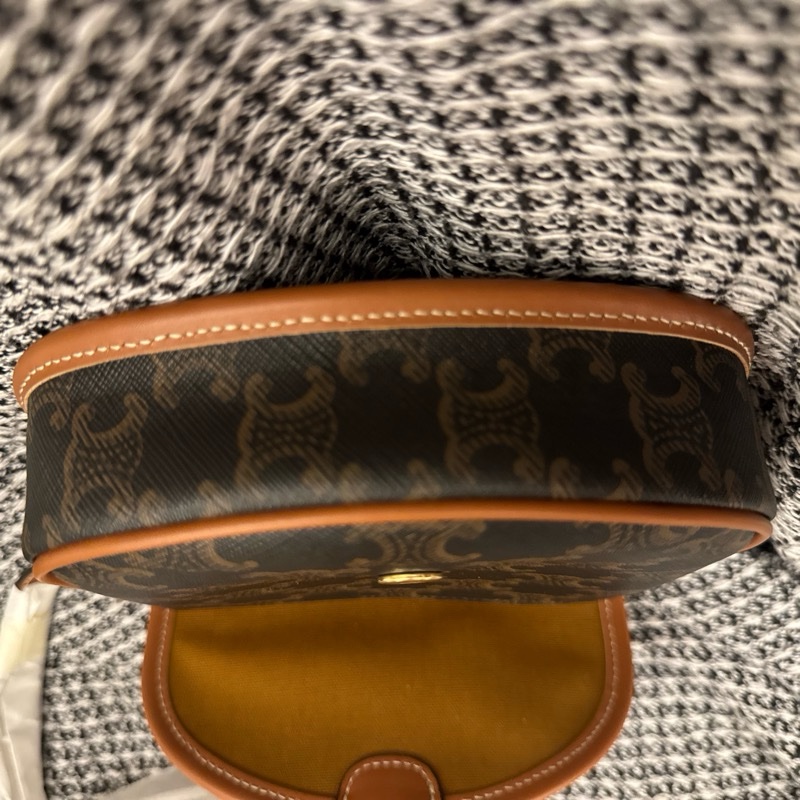 CELINE 老花迷你馬鞍包-2