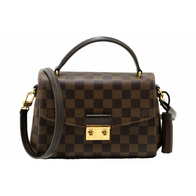 Louis Vuitton Damier Ebene Croisette Handbag/Messenger Bag-0