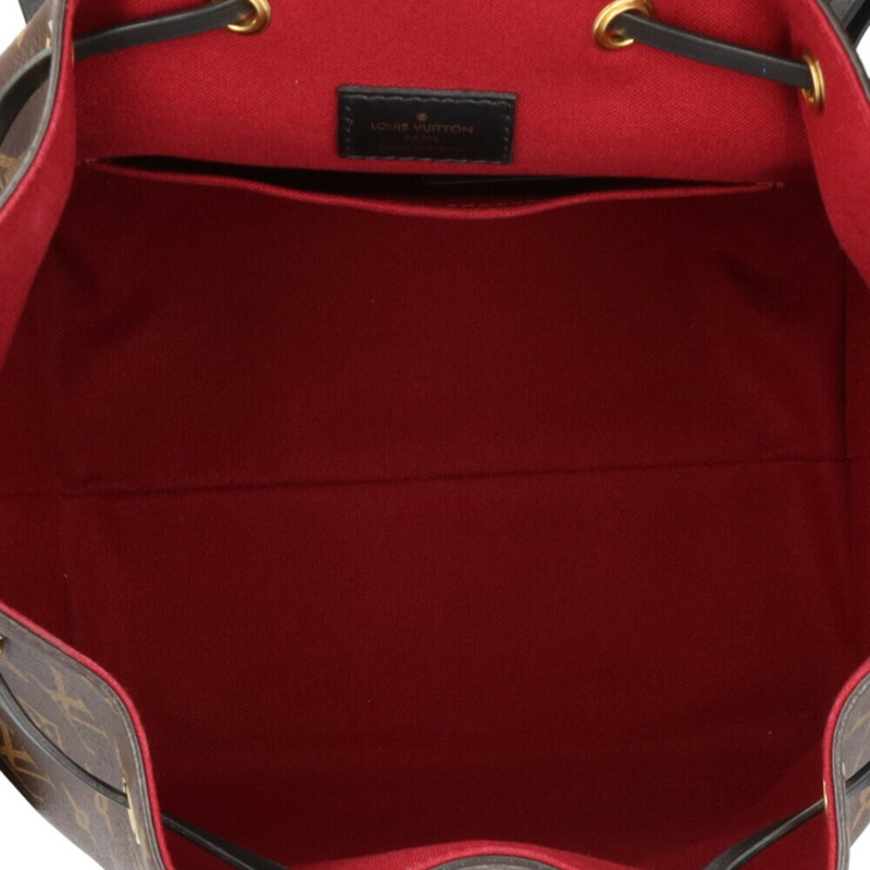 Louis Vuitton Montsouris NM PM Monogram Macassar 背包/背包，M45515，男女通用，LOUIS VUITTON-5
