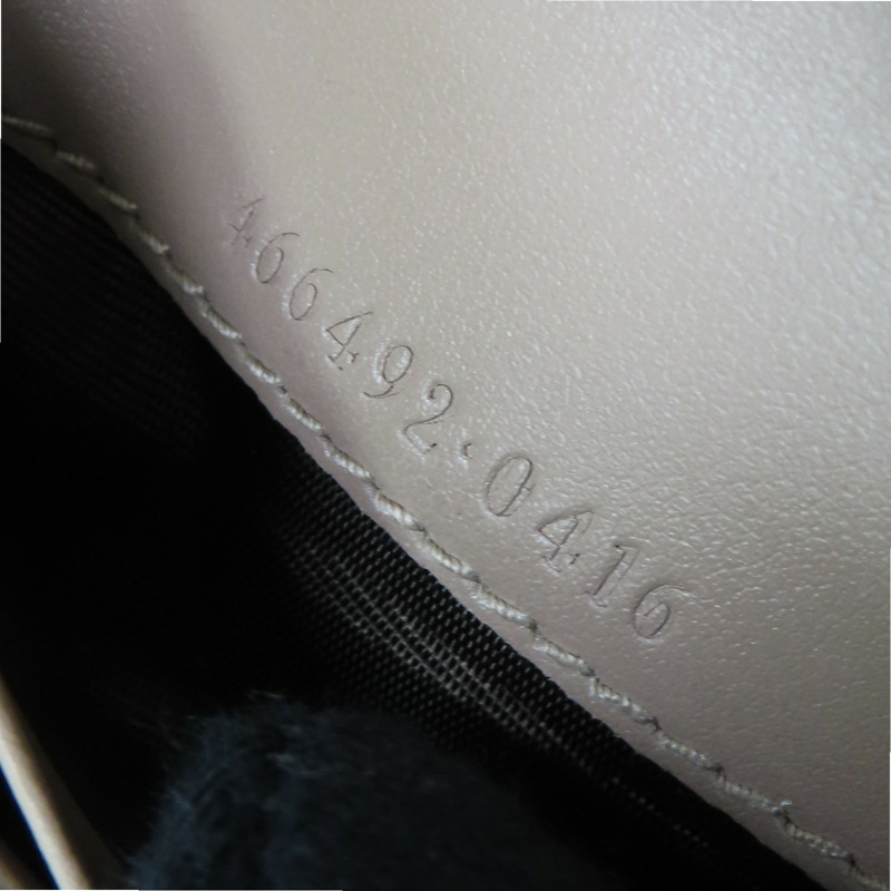 棕色 牛皮 GG Marmont 兩折短夾 466492【GUCCI 古馳】 466492-8