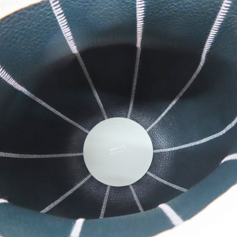 綠色 TAURILLON牛皮 藥西瓜 肩背包【HERMES 愛馬仕】 H1127588-4