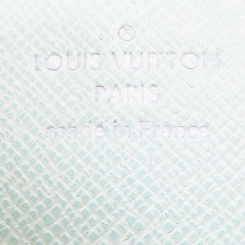 白彩原花 帆布 Sarah 釦式長夾【LOUIS VUITTON LV 路易威登】 M93744-6