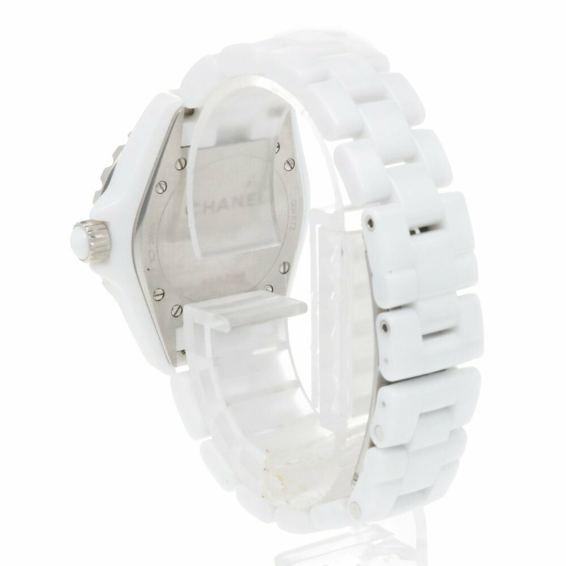 香奈兒 J12 手錶，白色陶瓷，H0968，石英，女士，-4