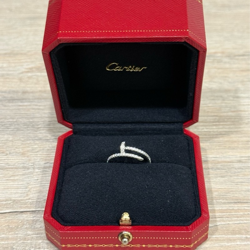 卡地亞釘子鑽戒，全新未使用-5