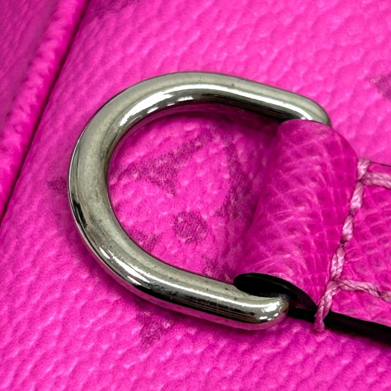 粉色 Taigarama 帆布 Outdoor Pouch 肩背包 M30781【LOUIS VUITTON LV 路易威登】 M30781-14