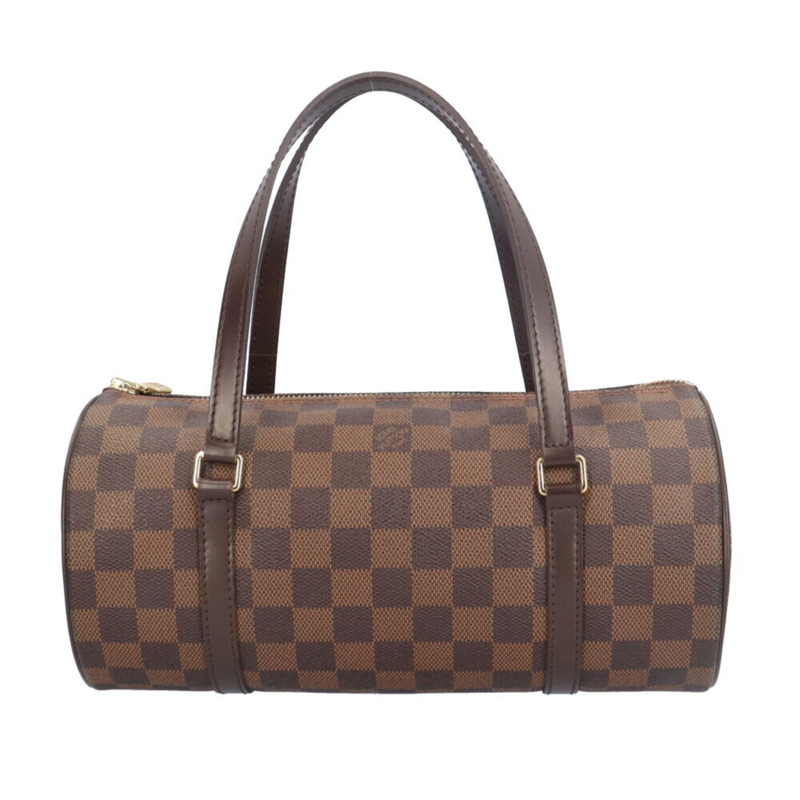 路易威登 Papillon 26 Damier 手提包,帆布 N51304,棕色,女士,路易威登-0