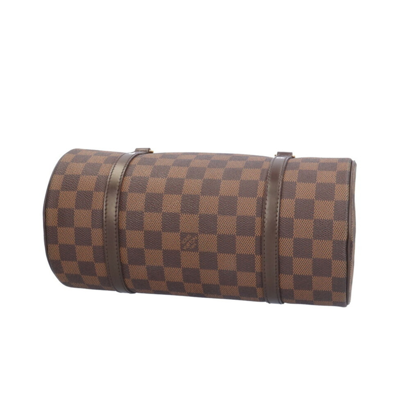 路易威登 Papillon 26 Damier 手提包,帆布 N51304,棕色,女士,路易威登-3