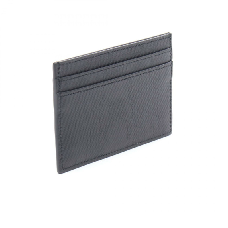 SAINT LAURENT PARIS Tiny Cassandra 卡包 607603AACAJ1000 皮革 黑色 全新 男士-1