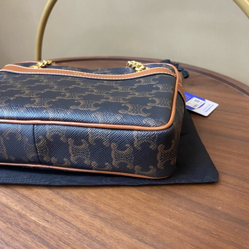 Celine patapans 老花凱旋門相機包 肩背包-3